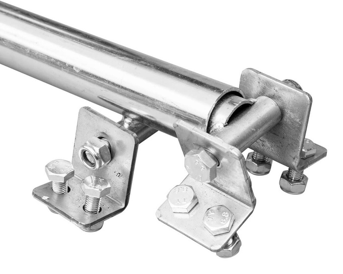 UNITRAILER Kurbelheber mit Halterungen für Anhänger (500–865 mm)