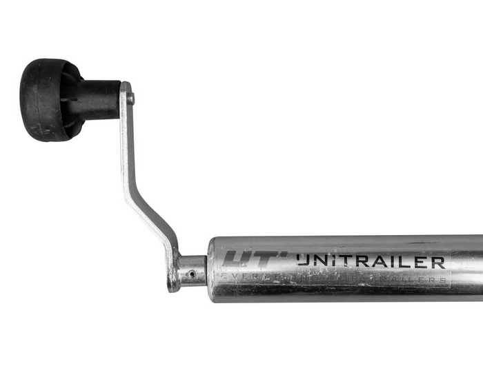 UNITRAILER Kurbelheber mit Halterungen für Anhänger (500–865 mm)