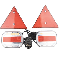 TT Technology TT.12019T LED-Rückleuchten mit Magnet + 7,5m 7-PIN-Kabelbaum