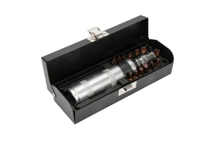 Schlagschrauber-Set mit magnetischen Spitzen YATO YT-28015 15-teilig.