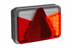 ASPÖCK MULTILED V Rückleuchte Bajonett 5PIN 4 Funktionen links
