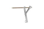 ProPlus 361501 ausziehbarer Eckstabilisator für 500-kg-Anhänger, 457 mm