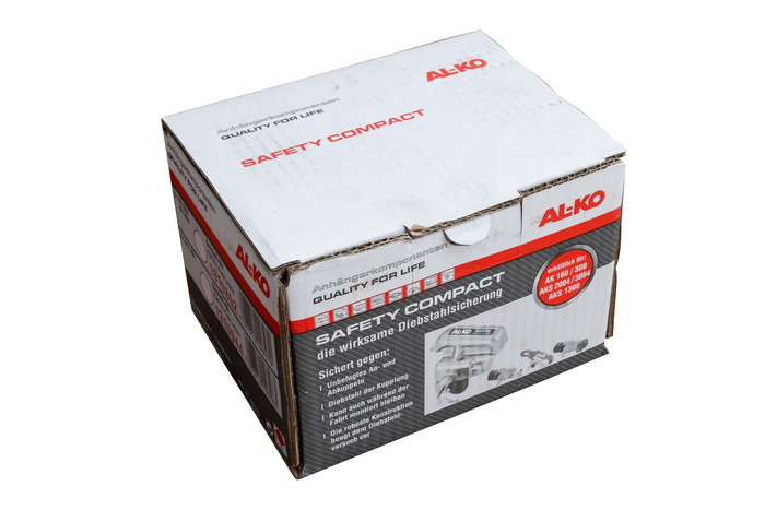 AL-KO Diebstahlsicherung für Kugelkupplung AKS 3004 ф 50mm, für Pkw-Anhänger