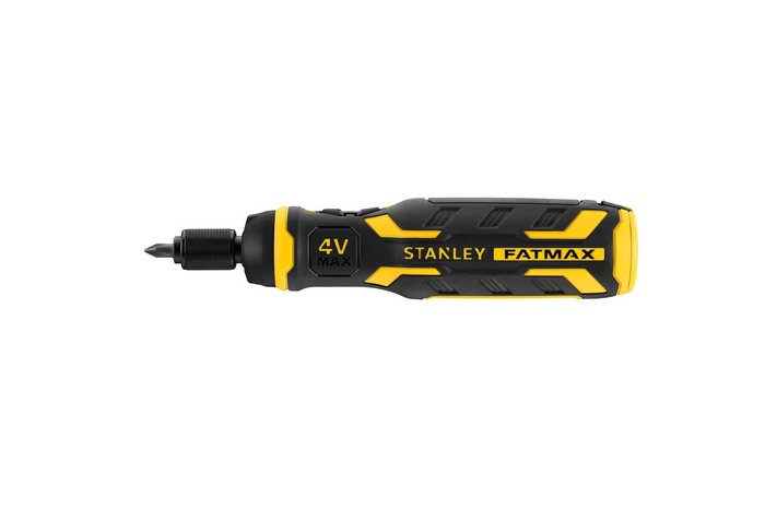 STANLEY 4-V-Akkuschrauber mit Ladekabel und Bits