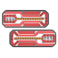 TruckLED L1949+L1950 Rückleuchten, LED-Kabel 0,45 m, 6 Funktionen, links+rechts