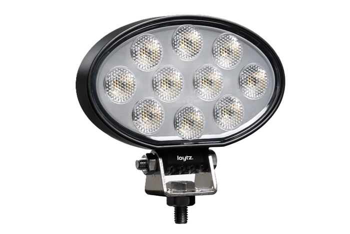 LED-Arbeitsscheinwerferreflektor LAYTZ LY7401 40xLED 4000lm oval