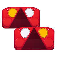 HORPOL KZT 871+KZT 873 Rücklichtabdeckungen, 6 Funktionen, links+rechts